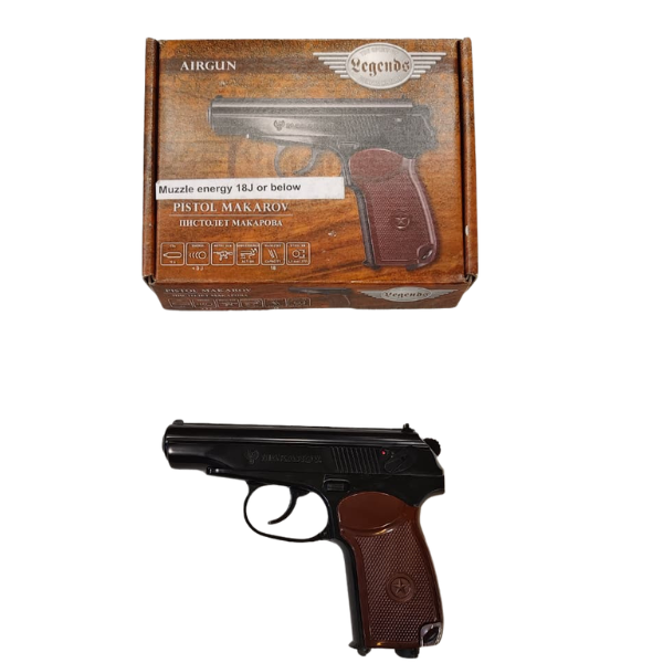Legends Makarov Imported Air Pistol without low back